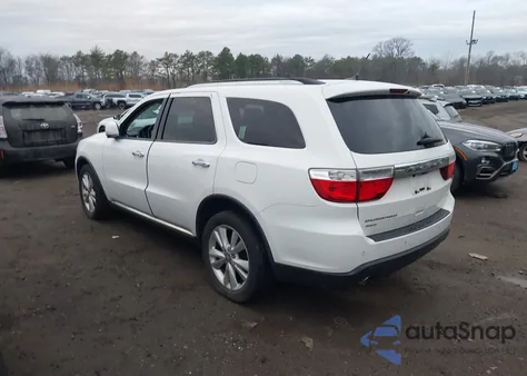 2013 Dodge Durango Crew from USA, damaged, VIN 1C4SDJDT3DC697112